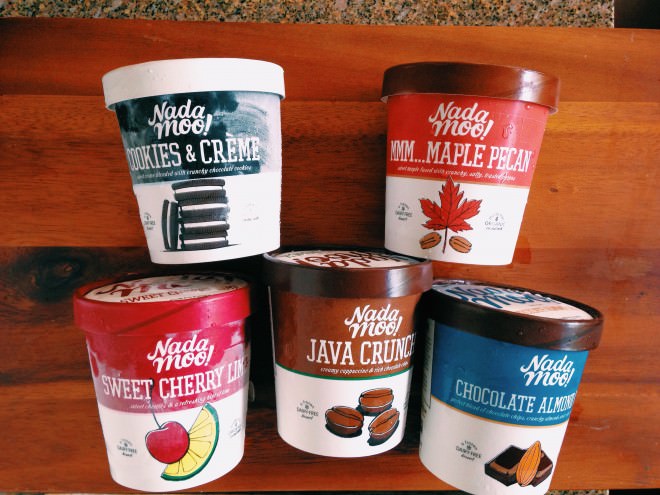 Nadamoo Coconut Ice Cream dessert (fair trade) - dairy free and gluten free. @nadamoo #austin owned.