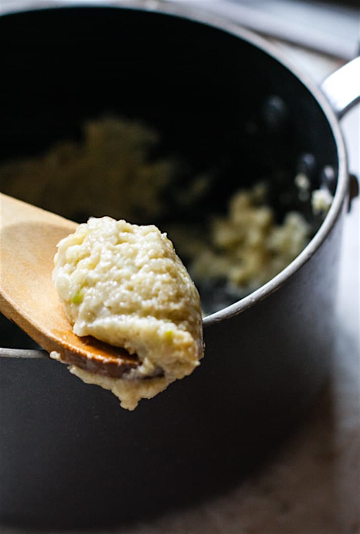 Stuffed Veggie garlic herb gluten free buttermilk biscuits