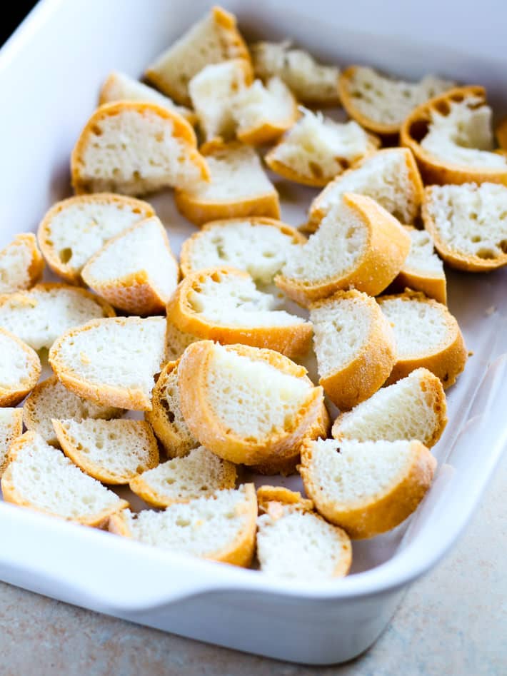 gluten free carrot cake bread pudding with gluten free french bread rolls! Dairy free too.