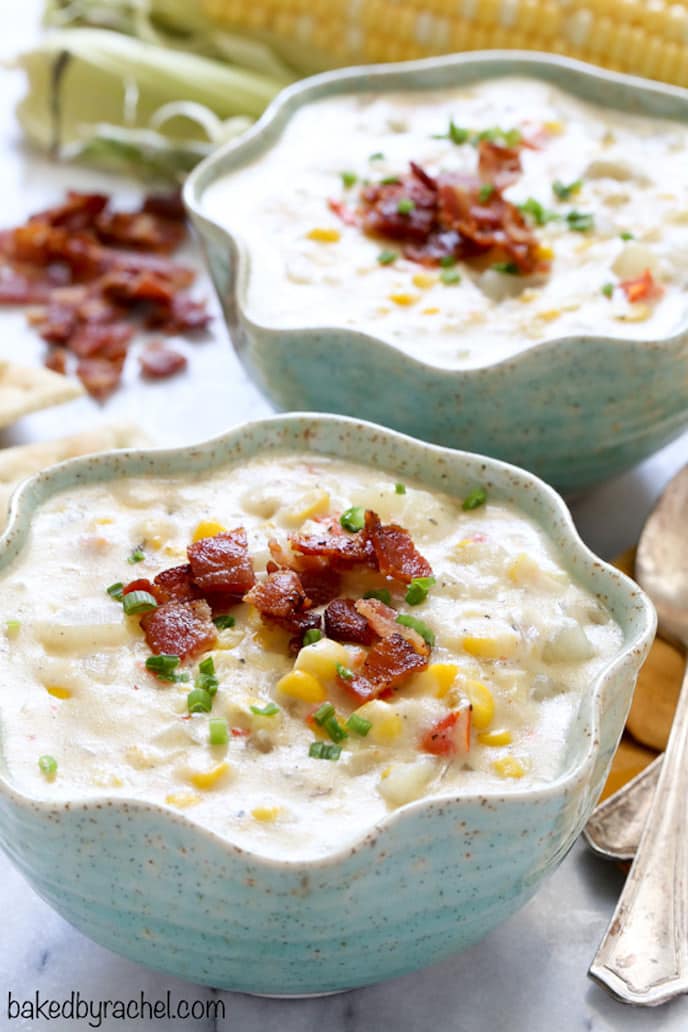 Baked By rachel's GF corn chowder (crock pot)