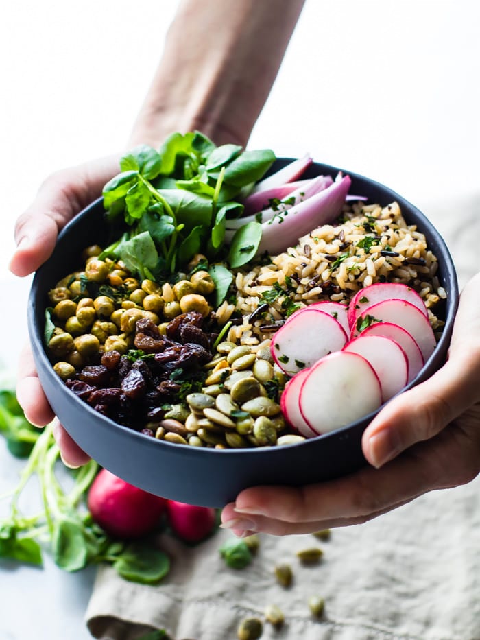 garden veggie vegan buddha bowls (gluten free)