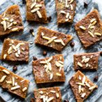 platter of paleo and gluten free maple candy toffee