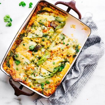 Green Chile Egg Breakfast Casserole