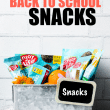 These allergy friendly after school snacks are healthy snacks for kids that you'll love, too! All 5 of these after school snacks are nut free, egg free, gluten free, and #vegan. @enjoylifefoods #backtoschool #snacks #foodallergies #glutenfree