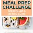 challenge pin - AI meal prep