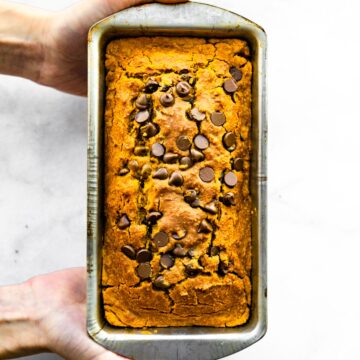 Vegan Chocolate Chip Pumpkin Bread