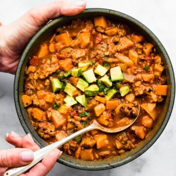 Chipotle Sweet Potato Chili