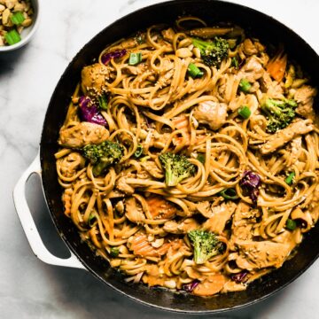 Thai Peanut Sauce Noodles