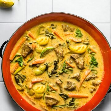 Thai Green Curry with Beef